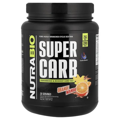 NutraBio, циклический декстрин, апельсин и манго, 841 г (1,9 фунта)
