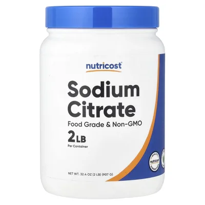 Nutricost, цитрат натрия, 907 г (32,4 унции)