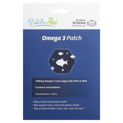 PatchAid, патч с омега-3, 30 патчей