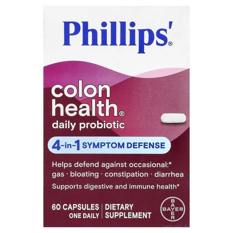 Phillip's, ежедневный пробиотик Colon Health®, 60 капсул