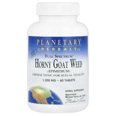 Planetary Herbals, Горянка (Epimedium), 60 таблеток