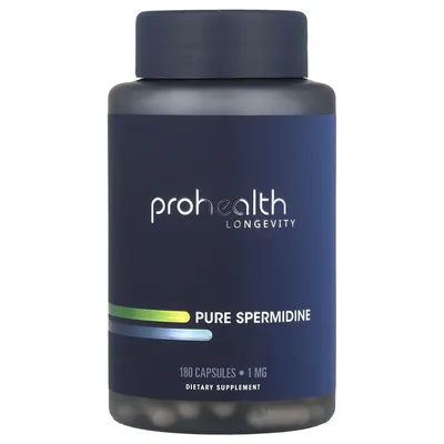ProHealth Longevity, Чистый спермидин, 1 мг, 180 капсул