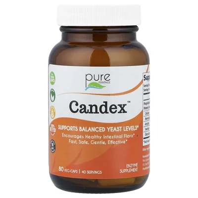 Pure Essence, Candex`` 80 растительных капсул
