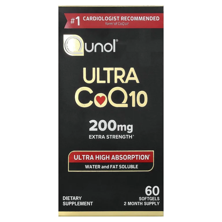 Qunol, Ultra CoQ10, 60 мягких таблеток