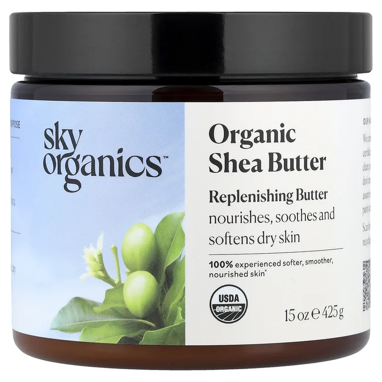 Sky Organics, органическое масло ши, 425 г (15 унций)