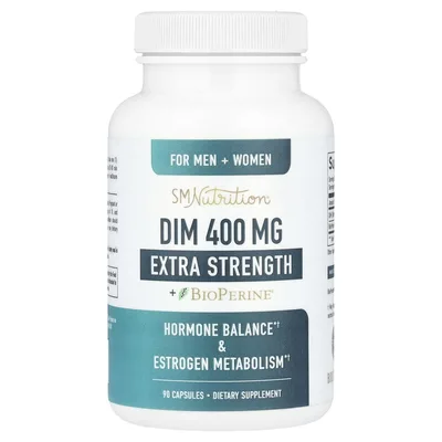 SMNutrition, DIM, 400 мг, 90 капсул