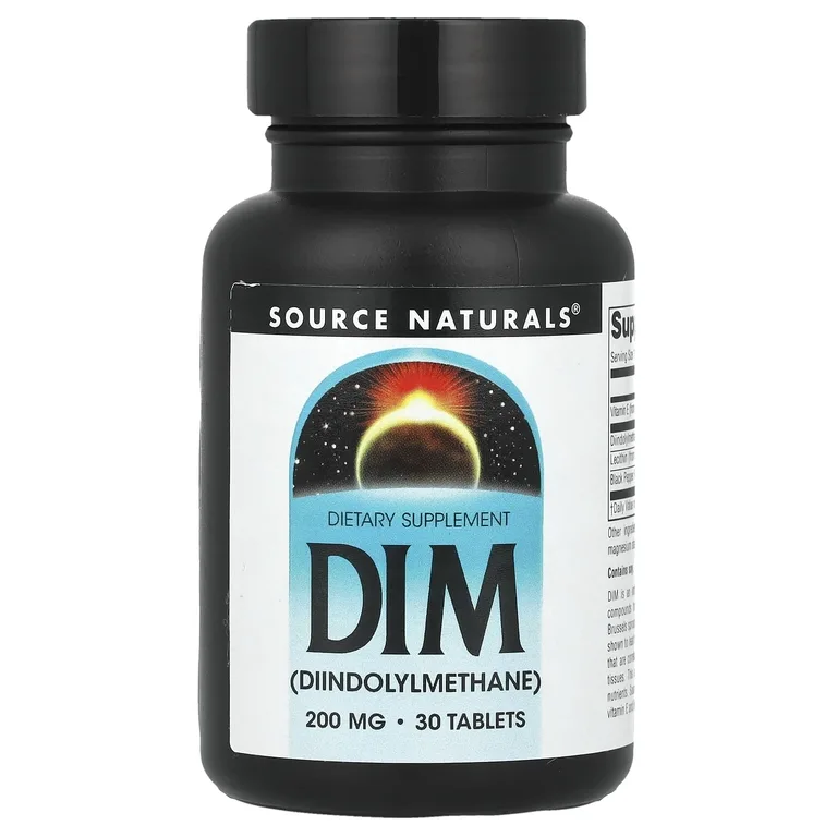 Source Naturals, Дииндолилметан, 200 мг, 30 таблеток