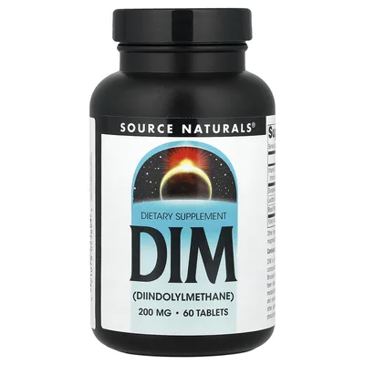 Source Naturals, Дииндолилметан, 60 таблеток