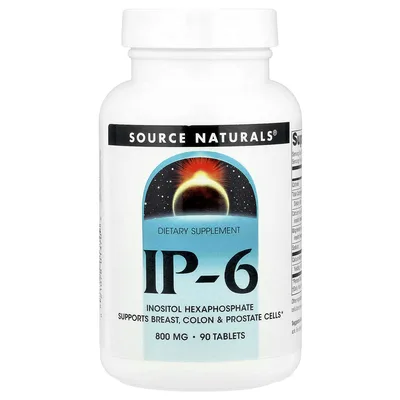 Source Naturals, инозитол гексофосфат, 90 таблеток