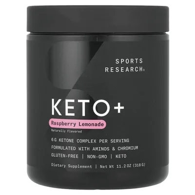 Sports Research, Кетоновый комплекс, малиновый лимонад, 318 г (11,2 унции)