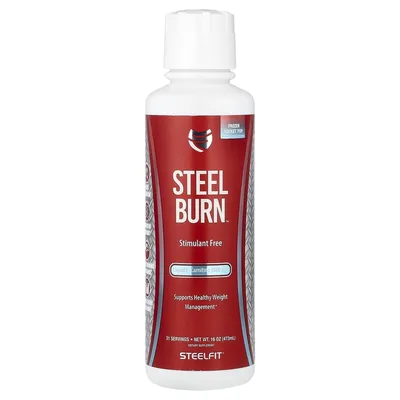 SteelFit, Steel Burn™, жидкий L-карнитин, со вкусом замороженного напитка, 473 мл (16 унций)