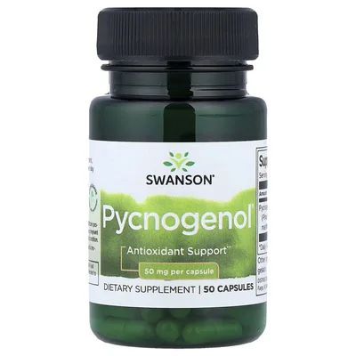 Swanson Vitamins, Pycnogenol®, 50 мг, 50 капсул