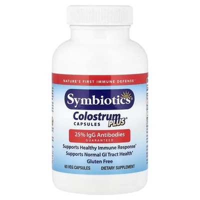 Symbiotics, молозиво, 60 растительных капсул