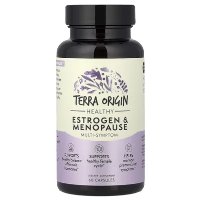 Terra Origin, Здоровый эстроген и менопауза, 60 капсул