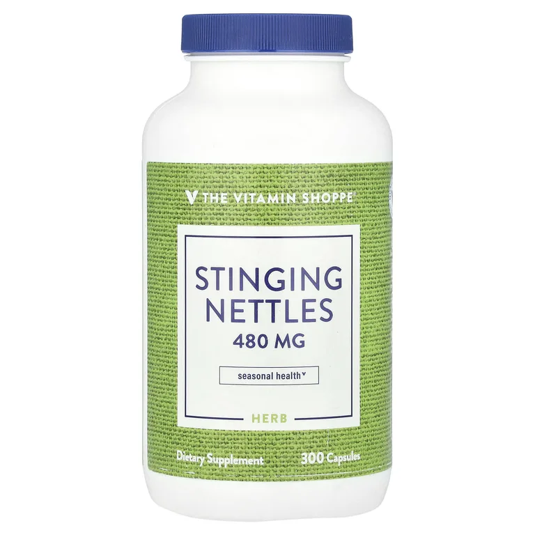 The Vitamin Shoppe, Крапива двудомная, 480 мг, 300 капсул