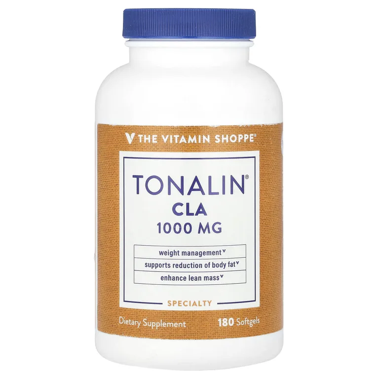 The Vitamin Shoppe, Tonalin® CLA, 1000 мг, 180 капсул
