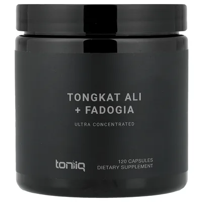 Toniiq, Tongkat Ali + Fadogia, 120 капсул