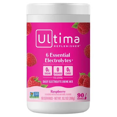 Ultima Replenisher, Смесь электролитов, малина, 288 г (10,2 унции)