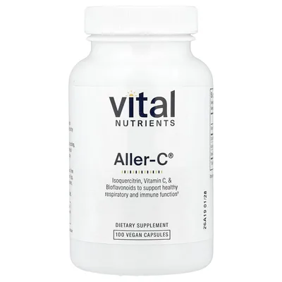 Vital Nutrients, Aller-C®, 100 веганских капсул