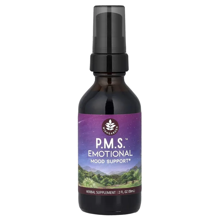 WishGarden Herbs, PMS™, добавка для поддержки настроения, 59 мл (2 жидк. унции)